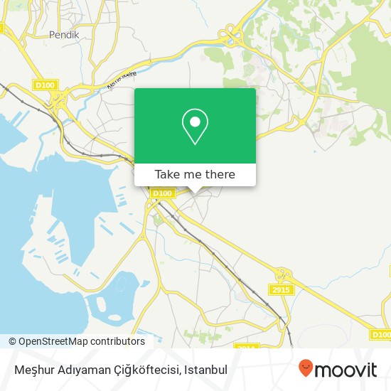 Meşhur Adıyaman Çiğköftecisi, Ankara Caddesi 34947 İçmeler, Tuzla map