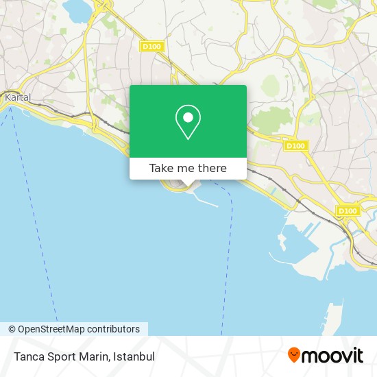 Tanca Sport Marin map