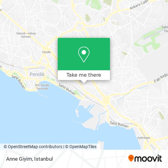 Anne Giyim map