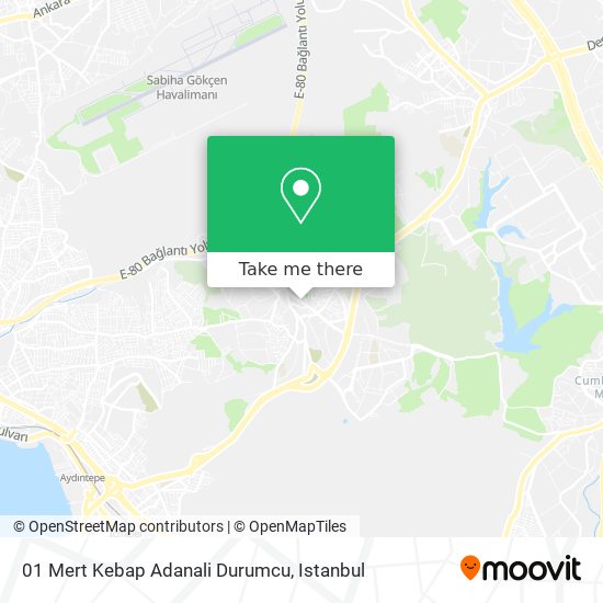 01 Mert Kebap Adanali Durumcu map