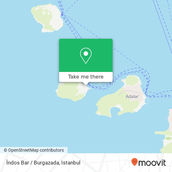 İndos Bar / Burgazada map