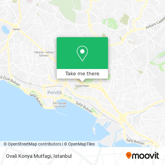 Ovali Konya Mutfagi map