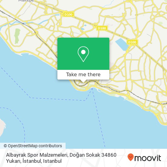 Albayrak Spor Malzemeleri, Doğan Sokak 34860 Yukarı, İstanbul map