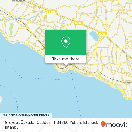 Greyder, Üsküdar Caddesi, 1 34860 Yukarı, İstanbul map