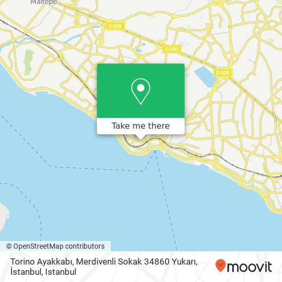 Torino Ayakkabı, Merdivenli Sokak 34860 Yukarı, İstanbul map