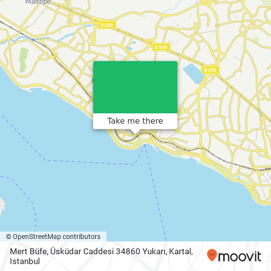 Mert Büfe, Üsküdar Caddesi 34860 Yukarı, Kartal map