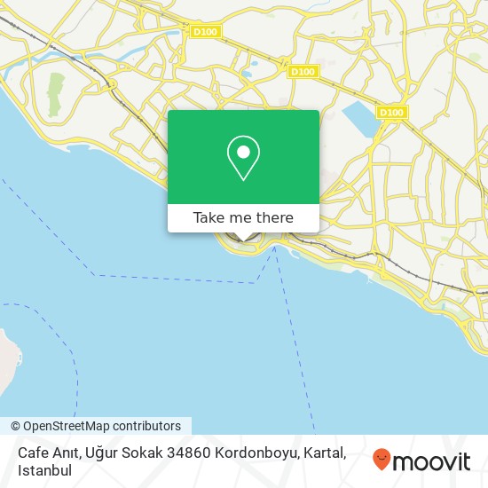 Cafe Anıt, Uğur Sokak 34860 Kordonboyu, Kartal map