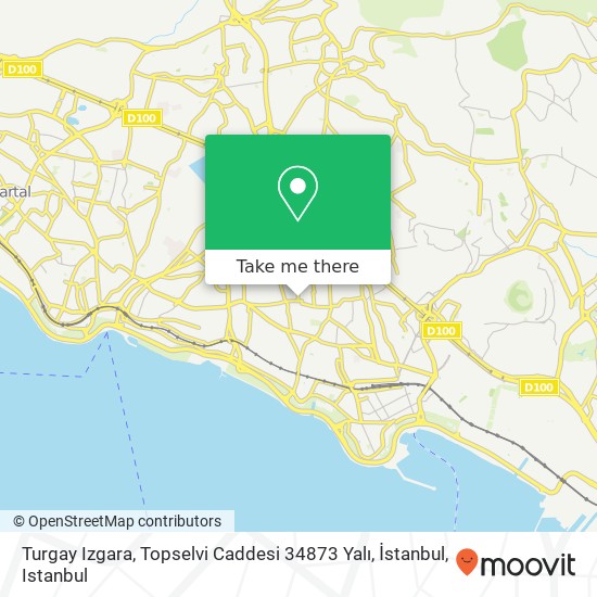 Turgay Izgara, Topselvi Caddesi 34873 Yalı, İstanbul map