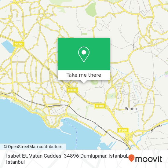 İsabet Et, Vatan Caddesi 34896 Dumlupınar, İstanbul map