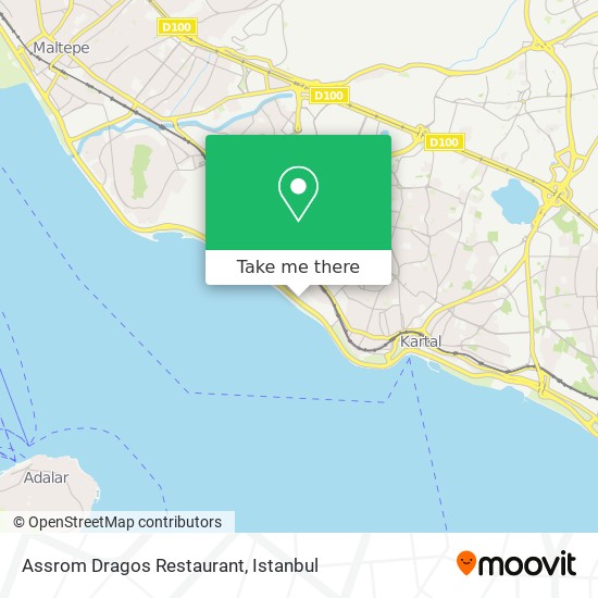 Assrom Dragos Restaurant map