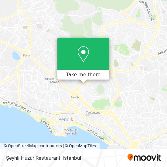 Şeyhli-Huzur Restaurant map