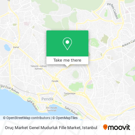 Oruç Market Genel Mudurluk Fille Market map