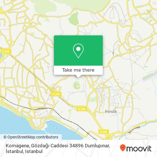 Komagene, Gözdağı Caddesi 34896 Dumlupınar, İstanbul map