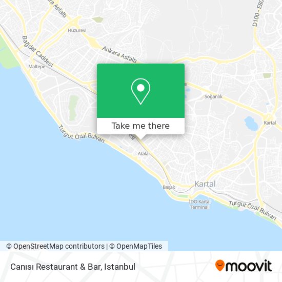 Canısı Restaurant & Bar map