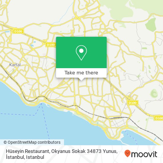 Hüseyin Restaurant, Okyanus Sokak 34873 Yunus, İstanbul map