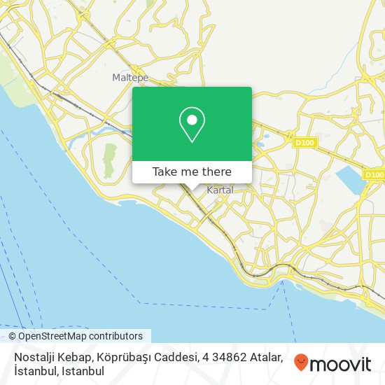 Nostalji Kebap, Köprübaşı Caddesi, 4 34862 Atalar, İstanbul map