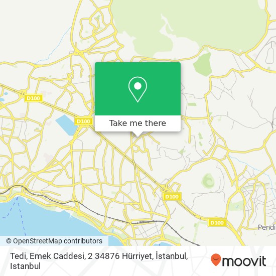 Tedi, Emek Caddesi, 2 34876 Hürriyet, İstanbul map