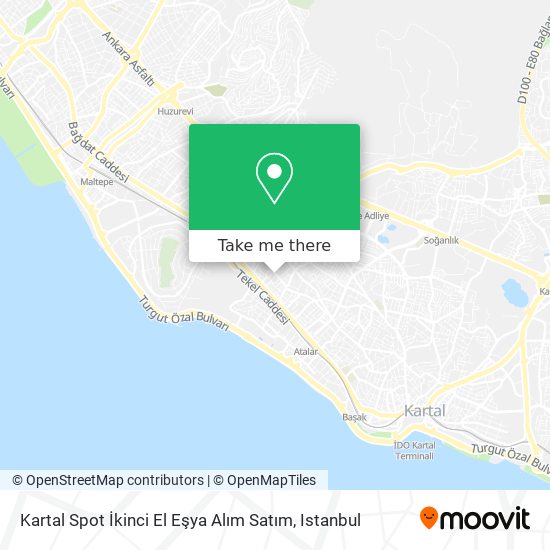 Kartal Spot İkinci El Eşya Alım Satım map