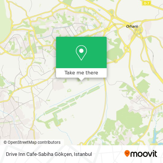 Drive Inn Cafe-Sabiha Gökçen map