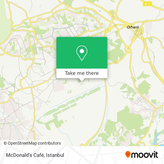McDonald's Café map