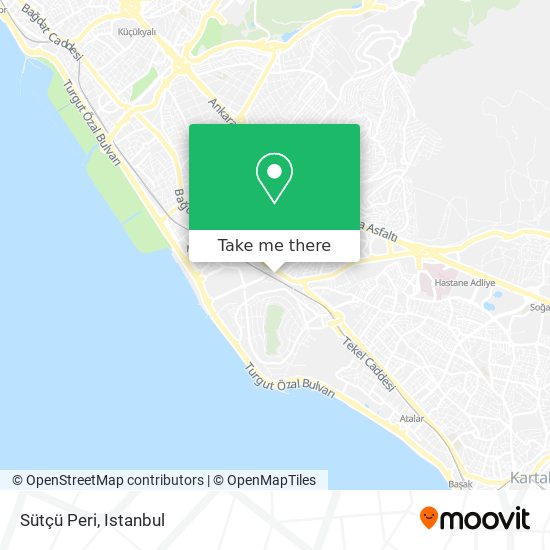 Sütçü Peri map
