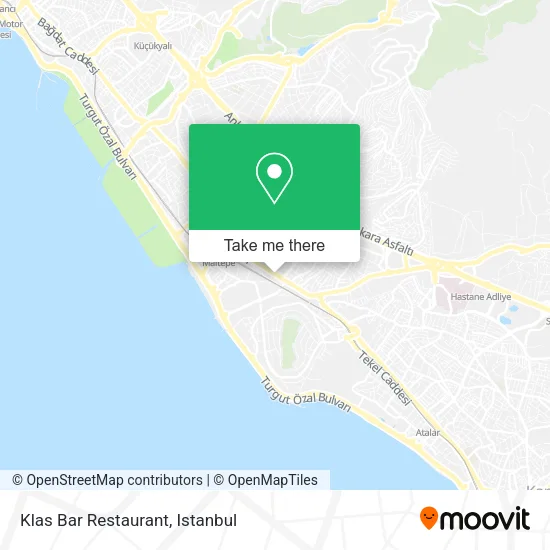 Klas Bar Restaurant map