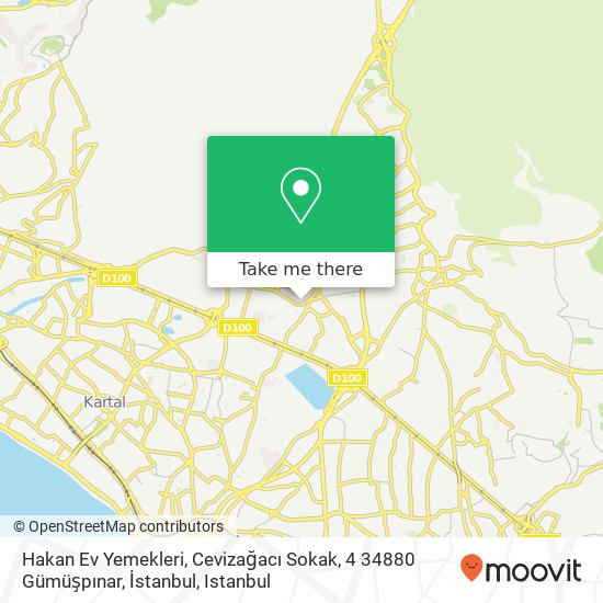 Hakan Ev Yemekleri, Cevizağacı Sokak, 4 34880 Gümüşpınar, İstanbul map