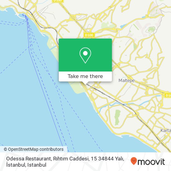 Odessa Restaurant, Rıhtım Caddesi, 15 34844 Yalı, İstanbul map