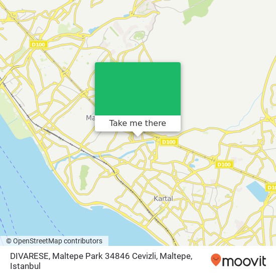 DIVARESE, Maltepe Park 34846 Cevizli, Maltepe map