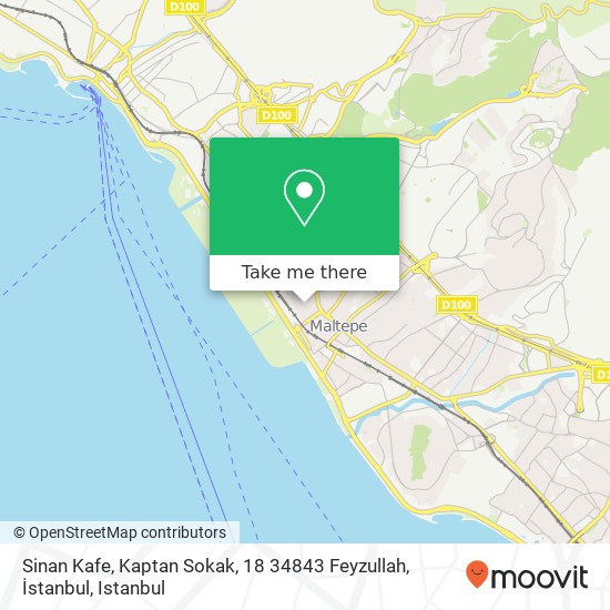 Sinan Kafe, Kaptan Sokak, 18 34843 Feyzullah, İstanbul map