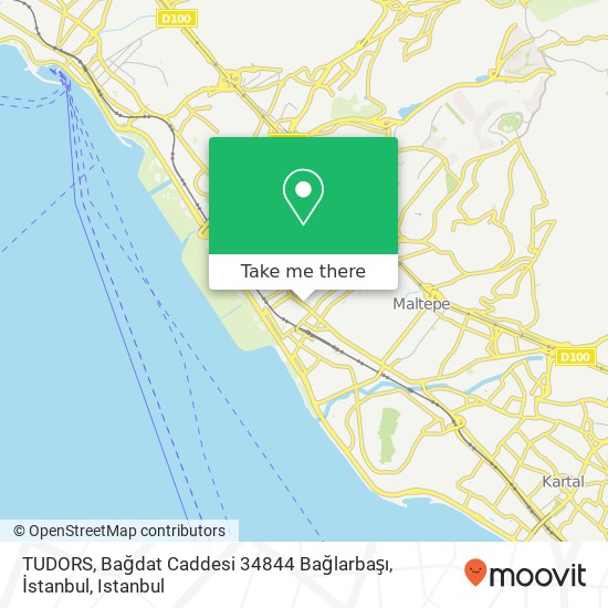TUDORS, Bağdat Caddesi 34844 Bağlarbaşı, İstanbul map