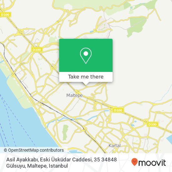 Asil Ayakkabı, Eski Üsküdar Caddesi, 35 34848 Gülsuyu, Maltepe map