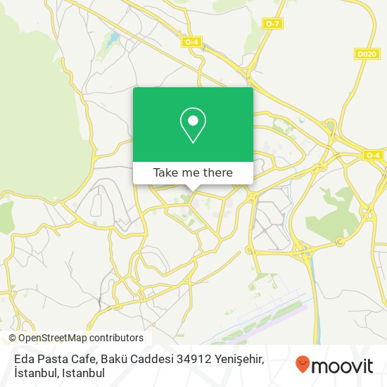 Eda Pasta Cafe, Bakü Caddesi 34912 Yenişehir, İstanbul map