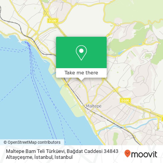 Maltepe Bam Teli Türküevi, Bağdat Caddesi 34843 Altayçeşme, İstanbul map