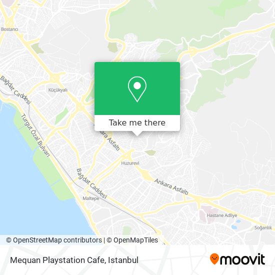 Mequan Playstation Cafe map