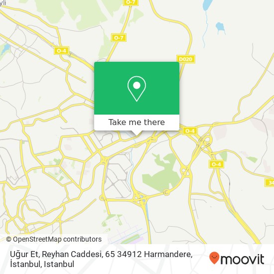 Uğur Et, Reyhan Caddesi, 65 34912 Harmandere, İstanbul map