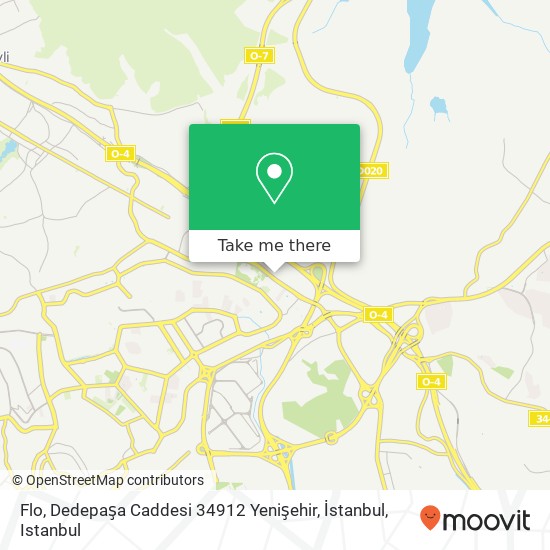 Flo, Dedepaşa Caddesi 34912 Yenişehir, İstanbul map