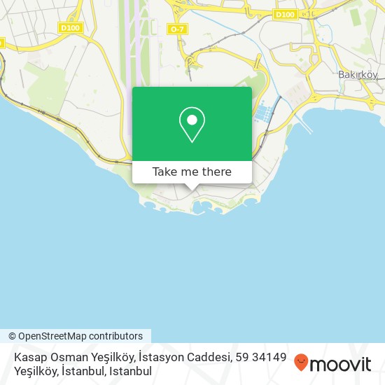 Kasap Osman Yeşilköy, İstasyon Caddesi, 59 34149 Yeşilköy, İstanbul map