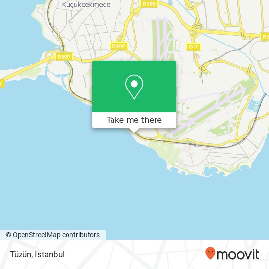 Tüzün, Aqua Florya Avm Şenlikköy, Bakırköy map