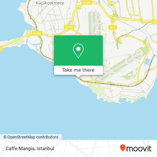 Caffe Mangia, Aqua Florya Avm 34153 Şenlikköy, Bakırköy map