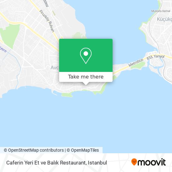 Caferin Yeri Et ve Balık Restaurant map