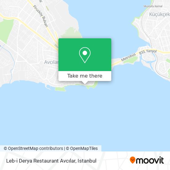 Leb-i Derya Restaurant Avcılar map