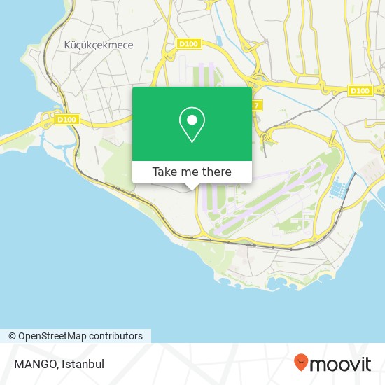 MANGO, 34153 Şenlikköy, Bakırköy map