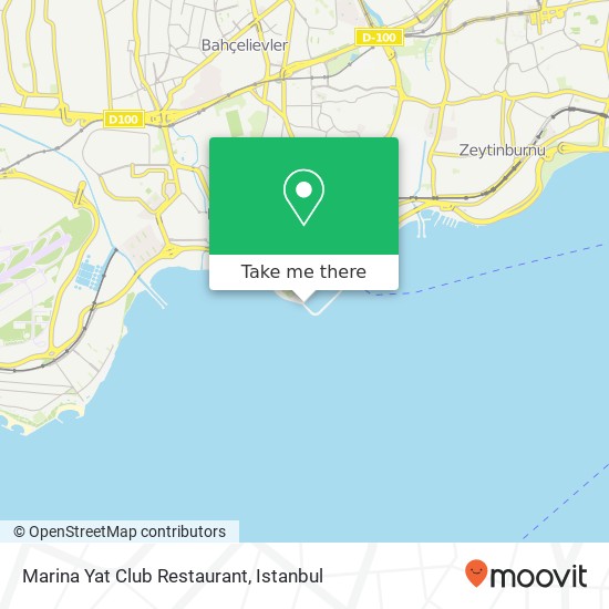 Marina Yat Club Restaurant, Ataköy Marina 34158 Ataköy 1. Kısım, Bakırköy map