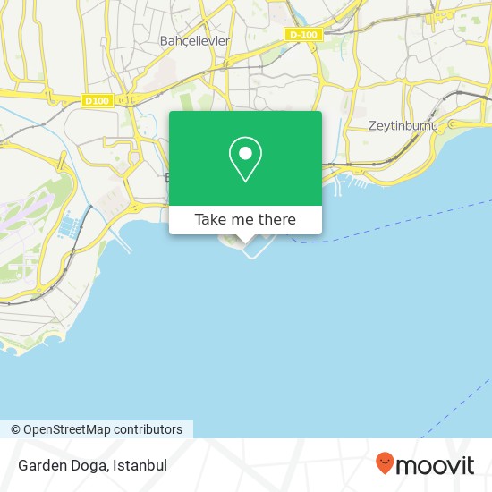 Garden Doga, Ataköy Marina 34158 Ataköy 1. Kısım, İstanbul map