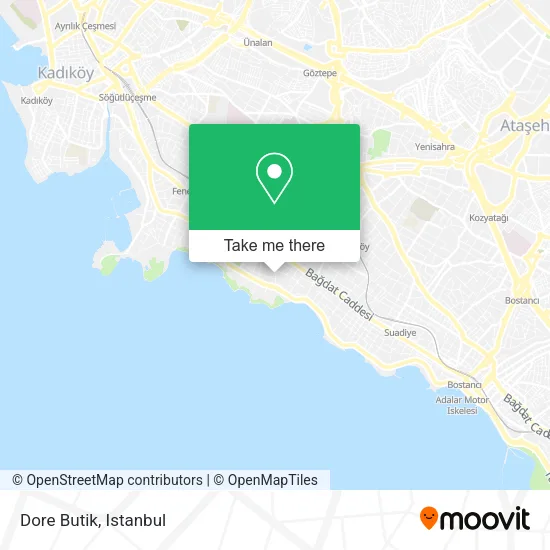 Dore Butik map