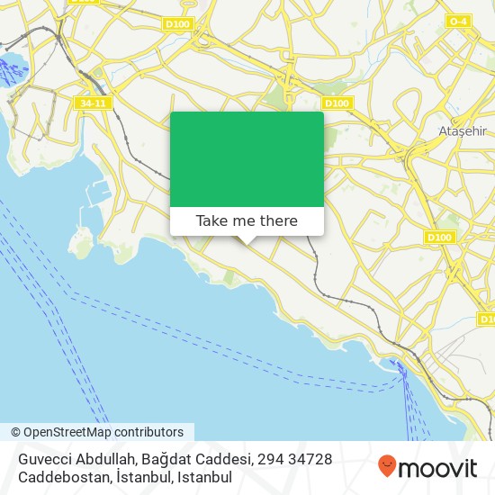 Guvecci Abdullah, Bağdat Caddesi, 294 34728 Caddebostan, İstanbul map