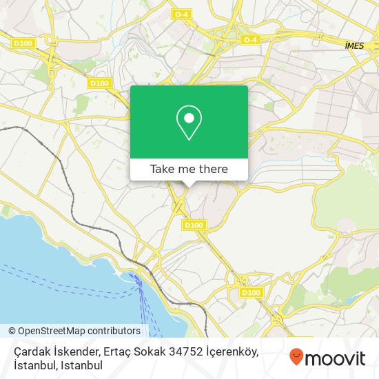 Çardak İskender, Ertaç Sokak 34752 İçerenköy, İstanbul map