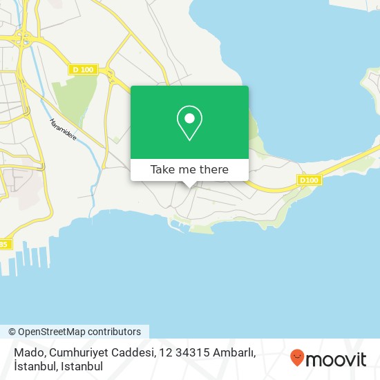 Mado, Cumhuriyet Caddesi, 12 34315 Ambarlı, İstanbul map