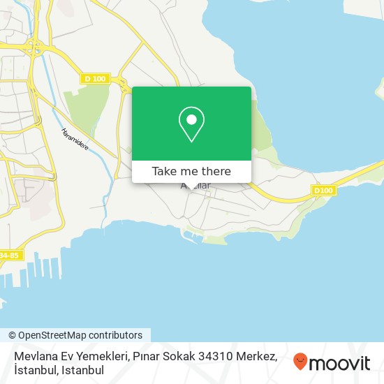 Mevlana Ev Yemekleri, Pınar Sokak 34310 Merkez, İstanbul map